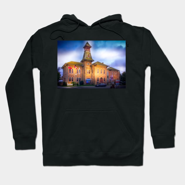 Shelburne Town Hall Hoodie by Robert Alsop